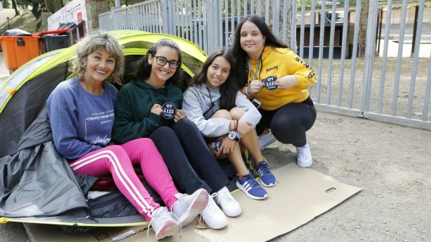 OT en Castrelos | Acampadas desde anoche para ver a los triunfitos