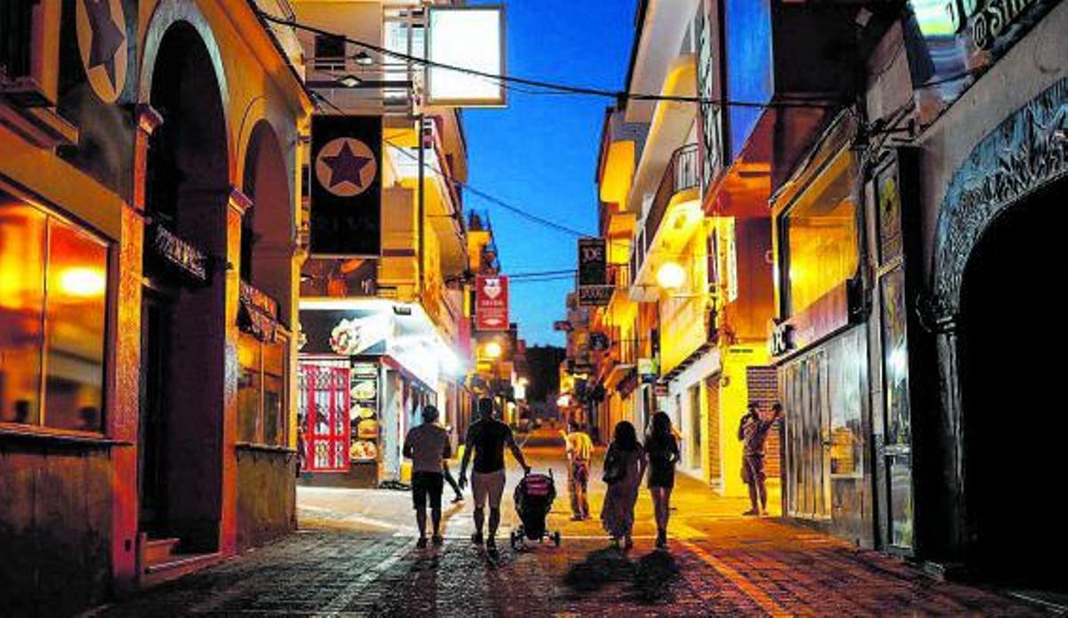 Imagen de archivo de las calles de la zona de ocio del West.