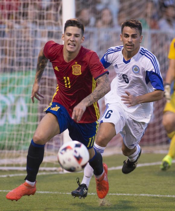 España sub 21 - San Marino en Castalia