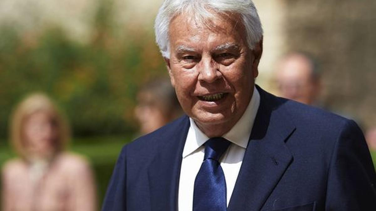 El expresidente Felipe González.