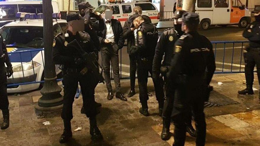 Carnaval de 42 detenidos en Alicante