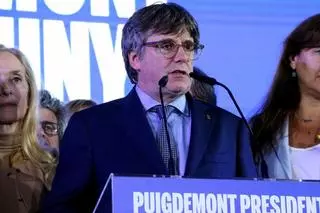 Puigdemont: "Estamos en condiciones de construir un gobierno sólido de obediencia catalana y evitar elecciones"