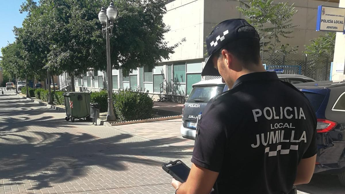 Nuevas tablets de la Policía Local de Jumilla.