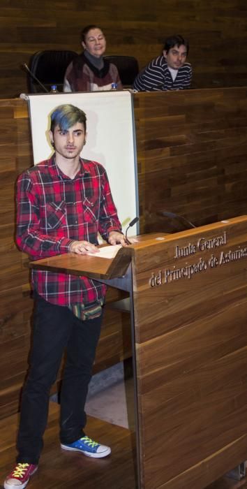 Entrega de premios de la Olimpiada de Filosofía en la Junta General del Principado