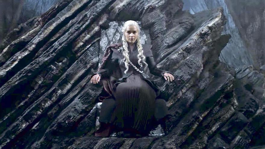 Daenerys Targaryen (Emilia Clarke), en una escena de la séptima entrega de la serie.