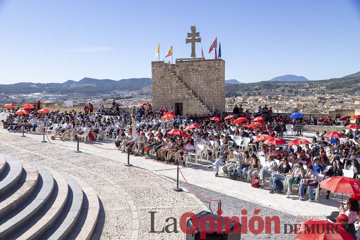 Peregrinación de alumnos de Religión de Secundaria y Bachillerato a Caravaca