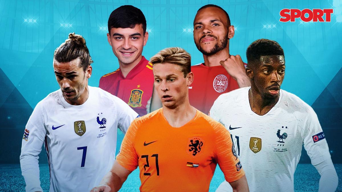 Ocho jugadores representarán al Barça en la Eurocopa