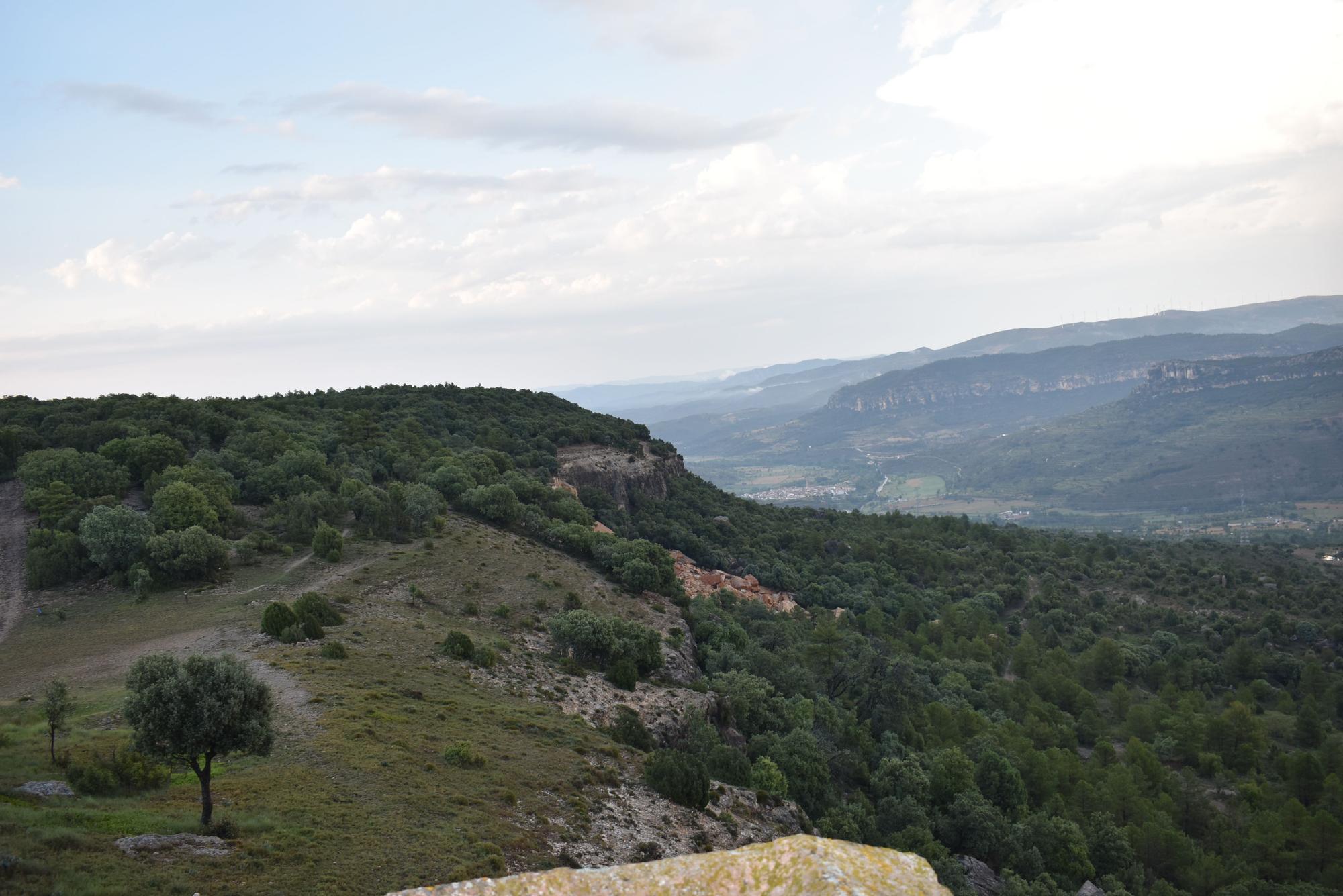 Estado en el que se encuentra la ermita de Sant Cristòfol de la Saranyana en la Todolella