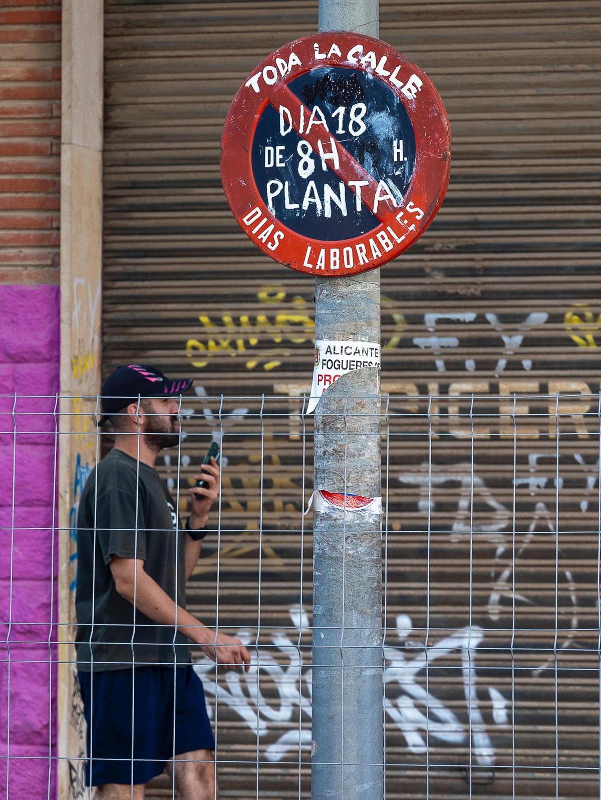 Ratoneras de tráfico en Alicante por las barracas y racós de las Hogueras
