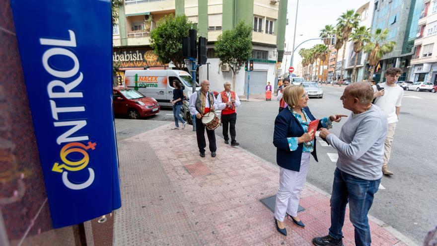 Barceló insiste en la denuncia de la desigualdad de los barrios en el esprint final de la campaña