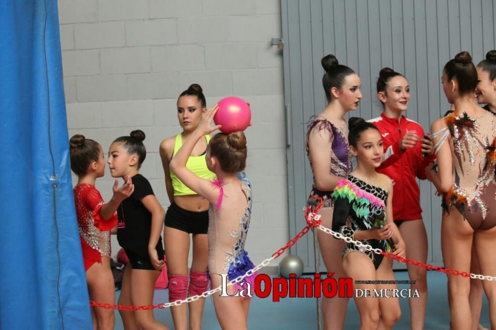 Regional de gimnasia rítmica en Lorca