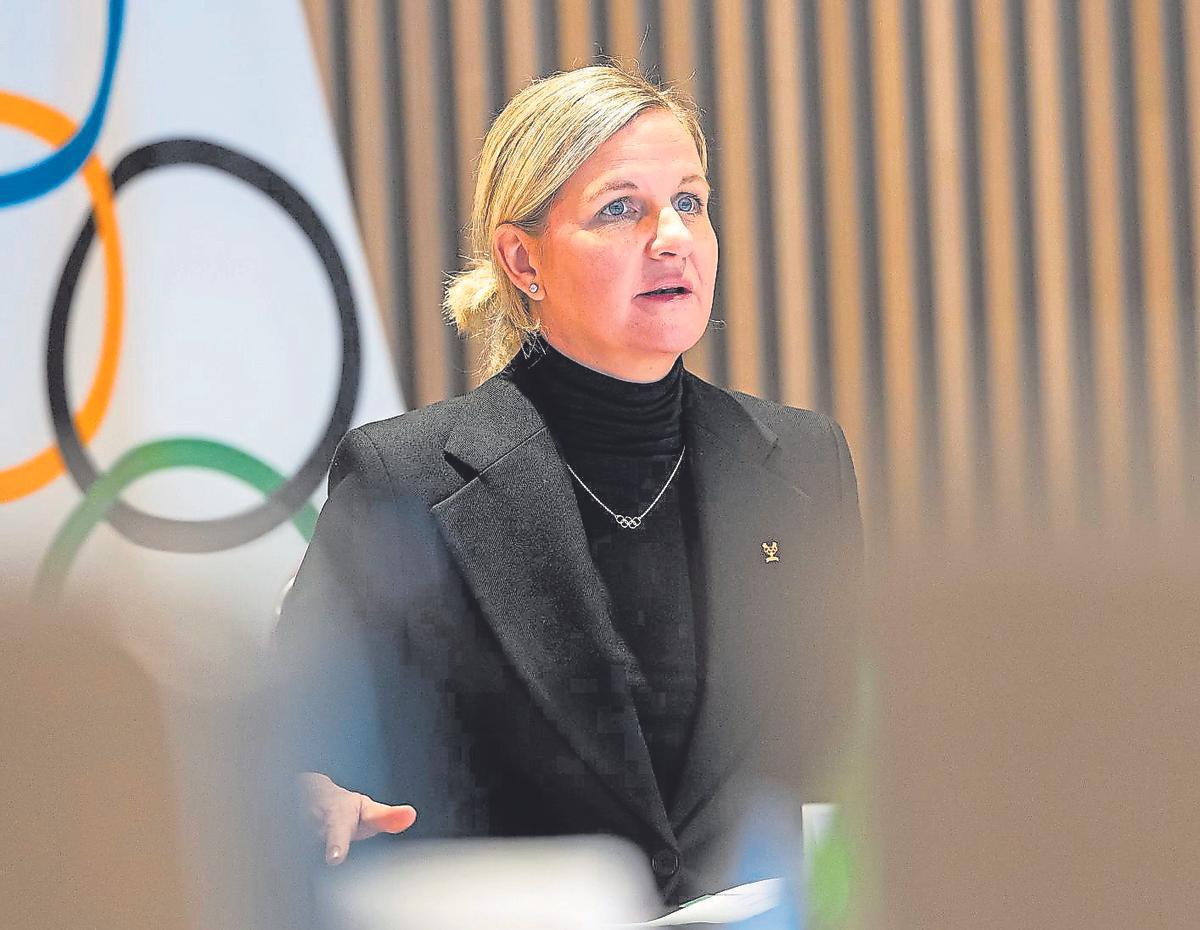 Kirsty Coventry, presidenta del Comité Olímpico Internacional.