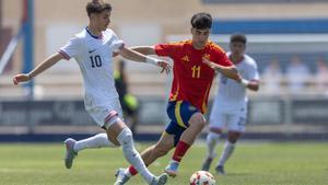 España y Estados Unidos sub 19 empataron a uno