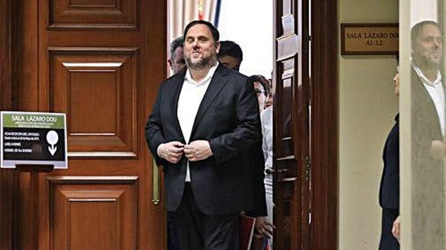 Oriol Junqueras, al Congrés de Diputats el maig passat.