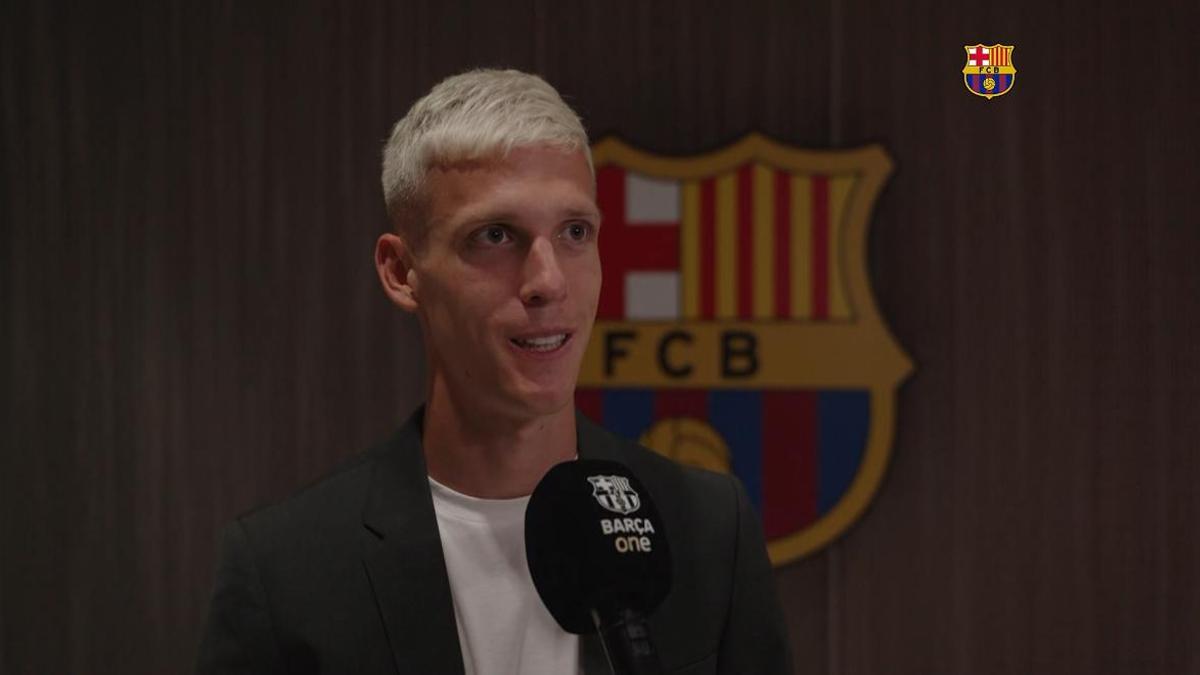 Las palabras de Dani Olmo como jugador del Barça: "Ganar todo lo posible, somos el Barça"