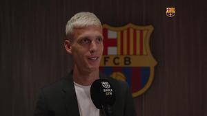 Las palabras de Dani Olmo como jugador del Barça: Ganar todo lo posible, somos el Barça