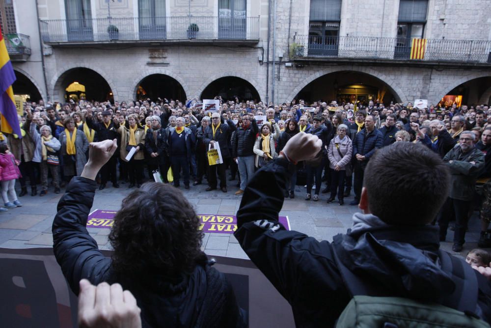 Concentració a Girona.