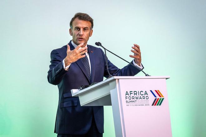 "Voy a restablecer el orden!": Macron interrumpe un acto durante la Cumbre África-Francia para reprender al público
