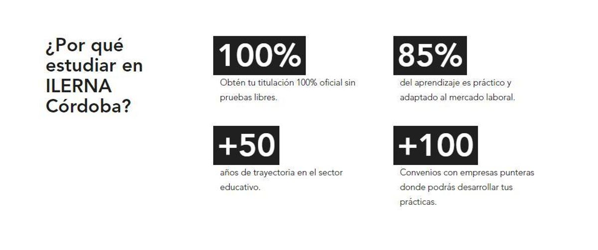 ¿Por qué estudiar en ILERNA Córdoba?