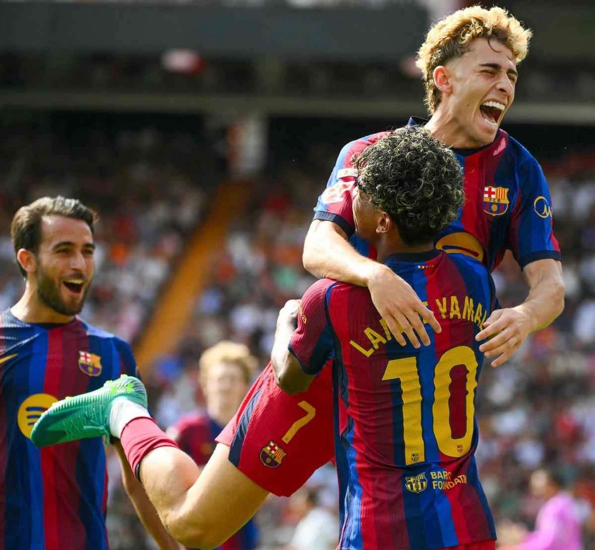 El Barça, de maneta en maneta