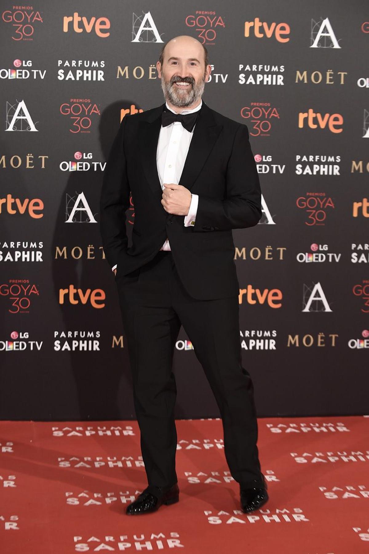 Javier Cámara en los Premios Goya 2016
