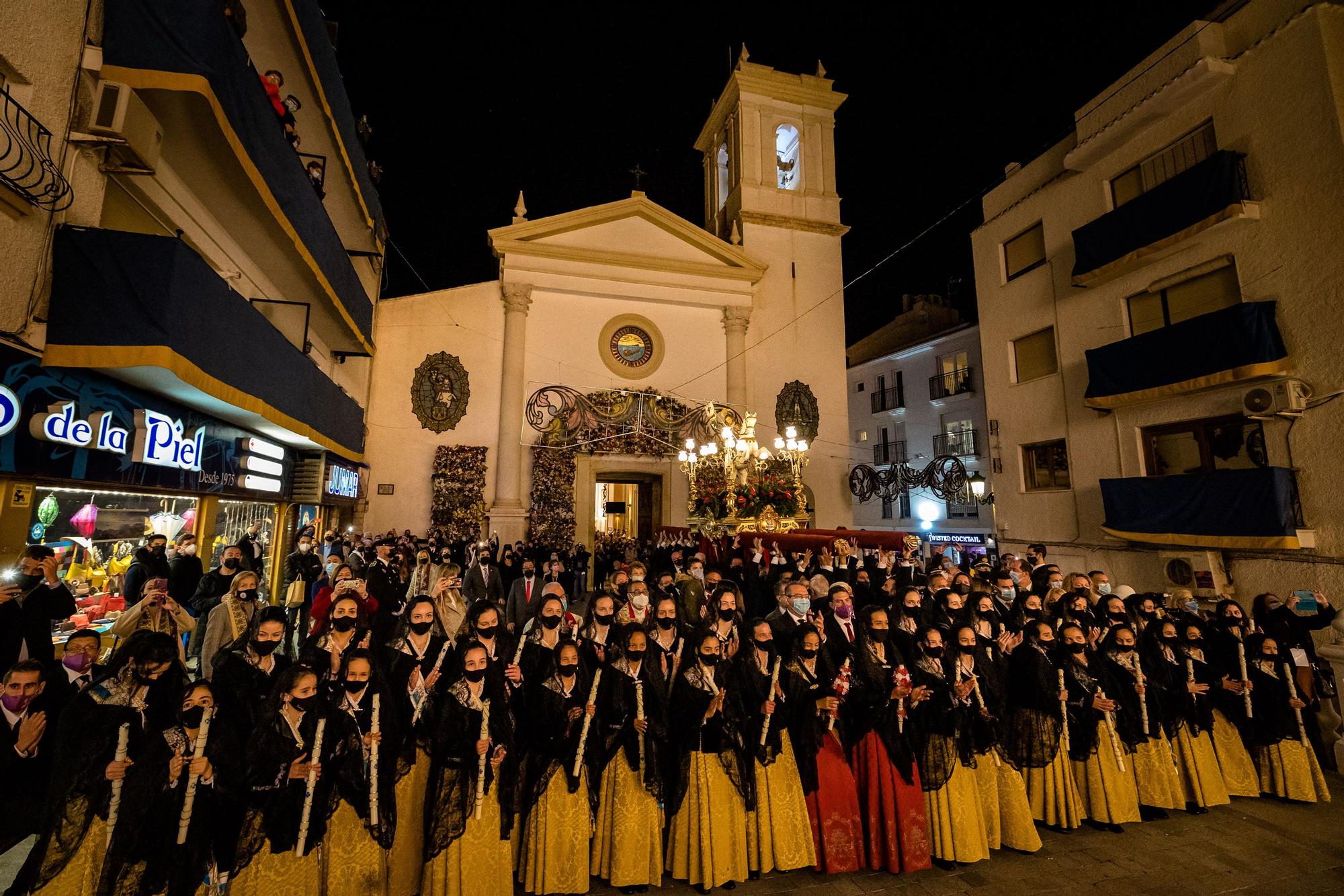 Sant Jaume vuelve a recorrer las calles en las Fiestas de Benidorm