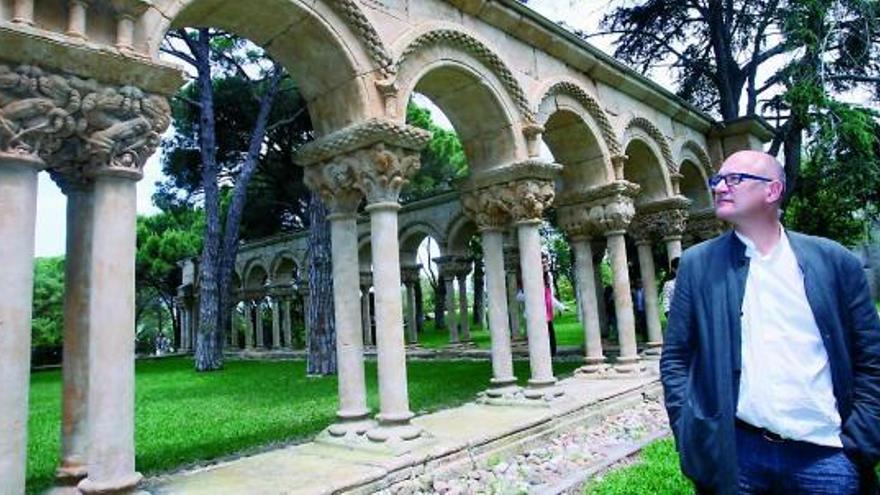 Gerardo Boto participa en la visita para periodistas realizada a la finca del Mas del Vent.