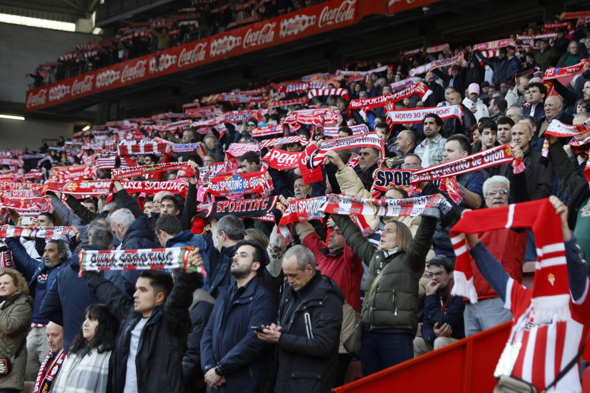 EN IMÁGENES: Así fue el partido entre el Sporting y el Burgos