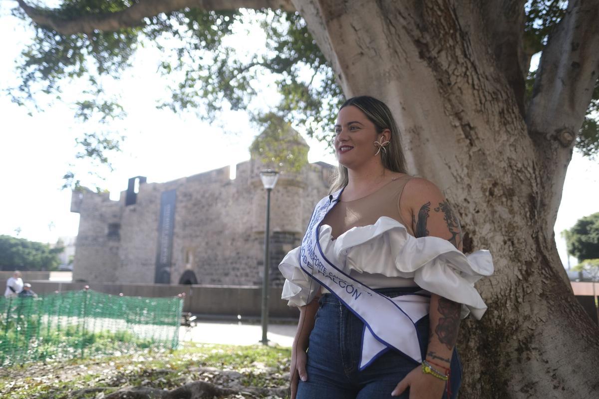 Yaiza Caracena, candidata a Reina del Carnaval de Las Palmas de Gran Canaria