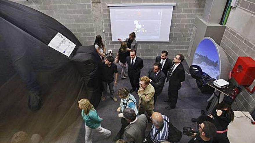 Una imatge general d&#039;una sala de l&#039;equipament el dia que es va inaugurar.