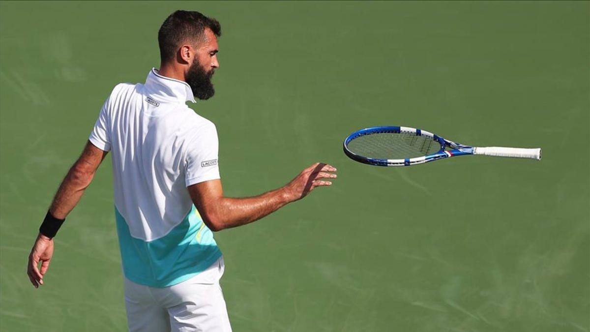 Benoit Paire está muy enfadado con la ATP