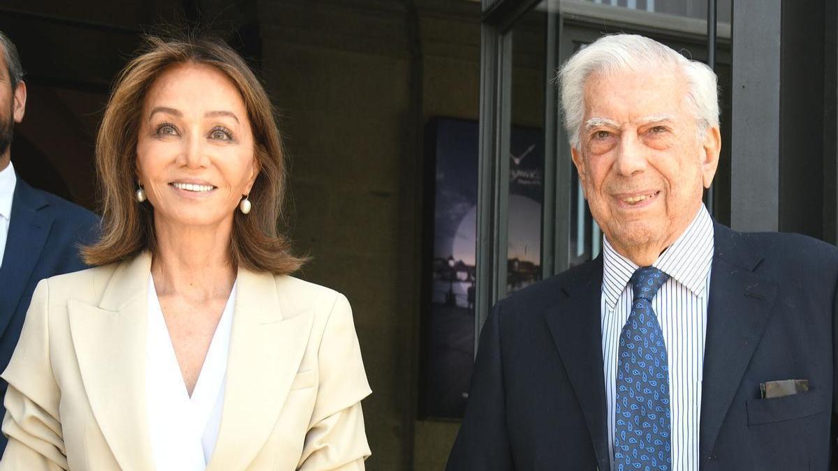 Mario Vargas Llosa e Isabel Presley.