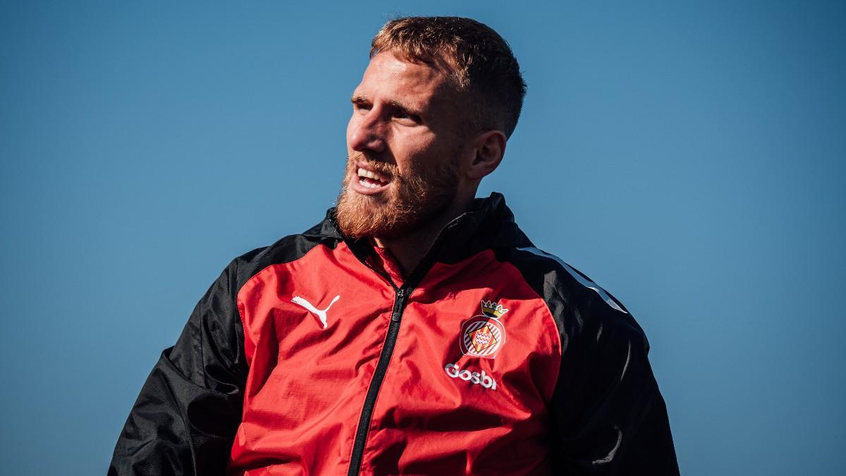 Samu Sáiz, en un entrenamiento