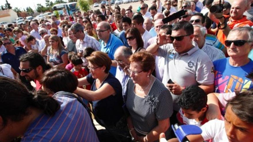 Vicente del Bosque, en Lobosillo