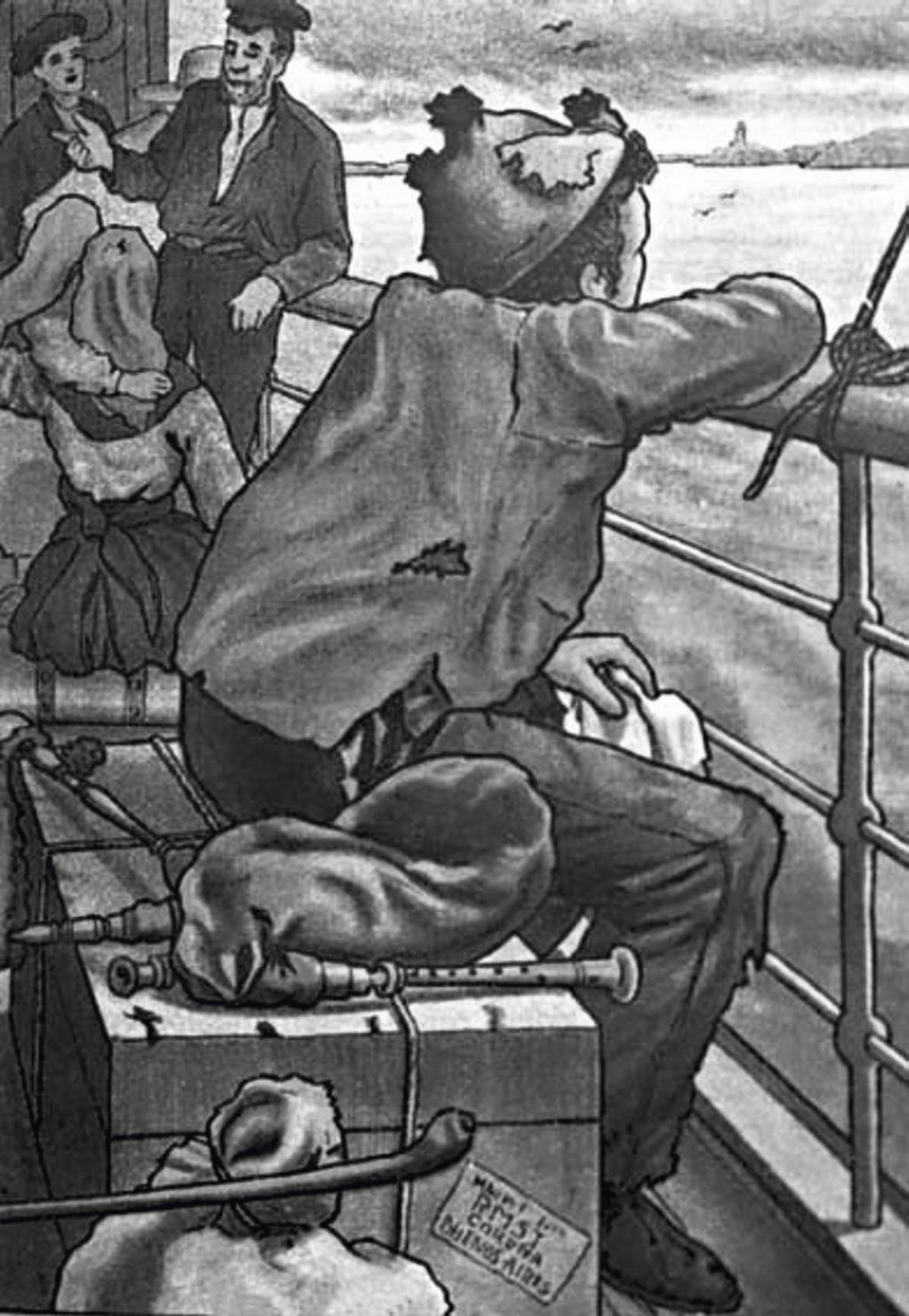 Emigrantes e viaxeiros do Morrazo (II)