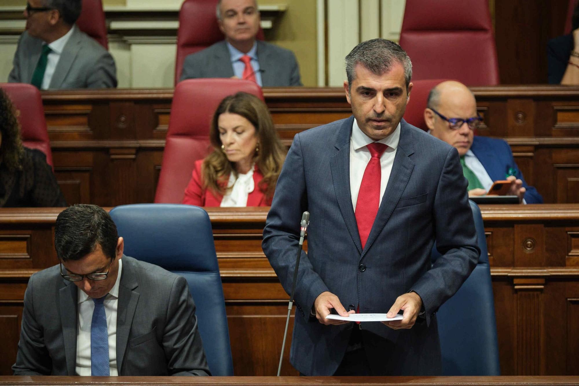 Pleno del Parlamento de Canarias (07/11/2023)