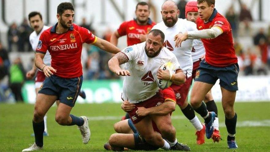 Georgia doblega a los leones del rugby español (10-23)