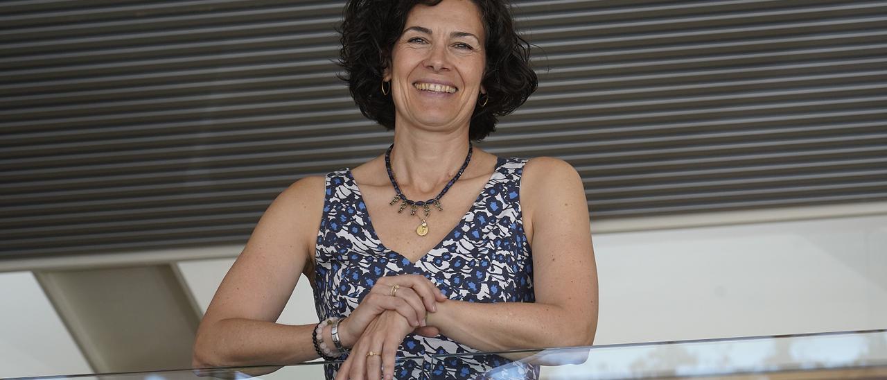 Irene Compte, a la seu de la Fundació UdG al Parc Tencnòlic de la universitat gironina.