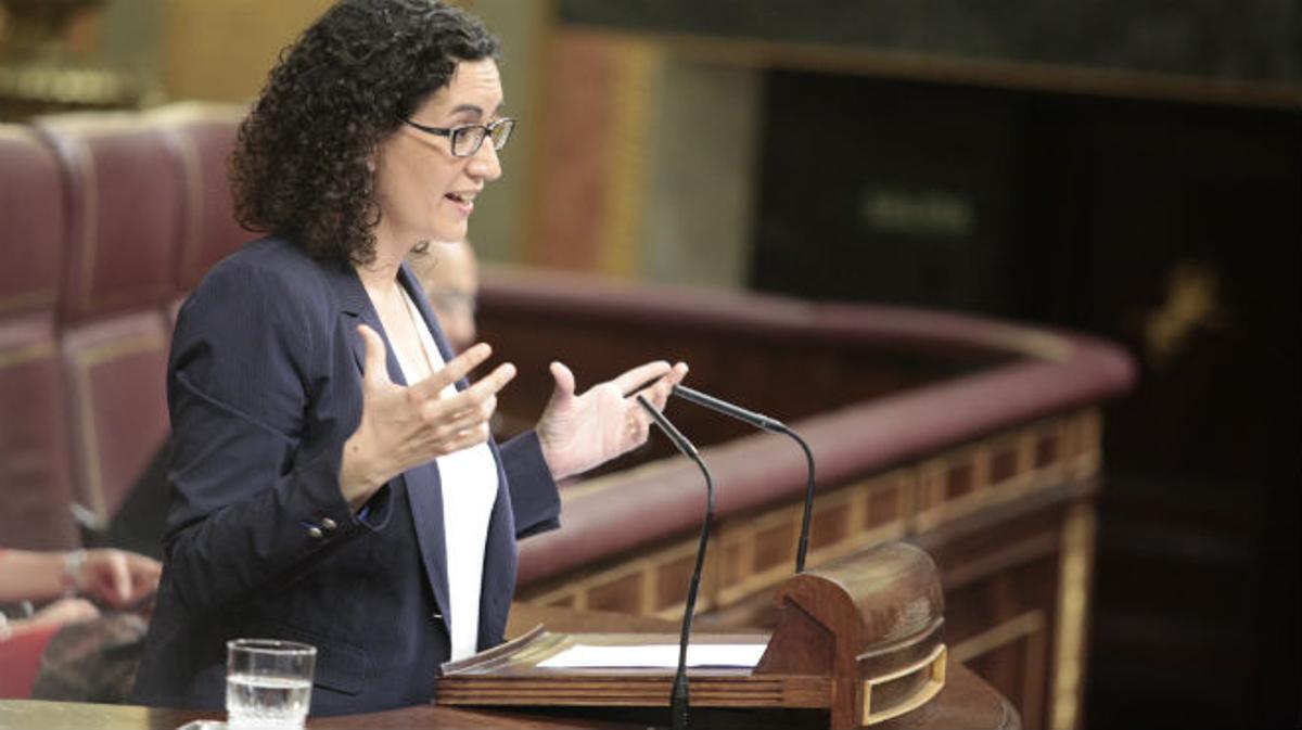 Marta Rovira ha declarat que defensen el referèndum perquè va ser una decisió majoritària a les urnes.
