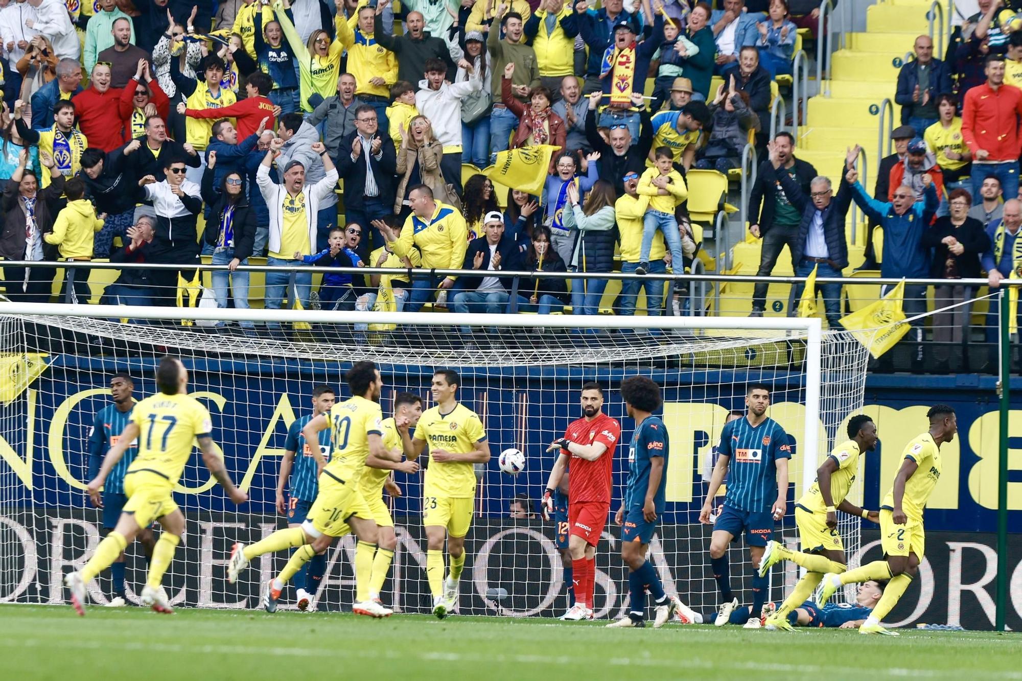 Villarreal - Valencia en imágenes