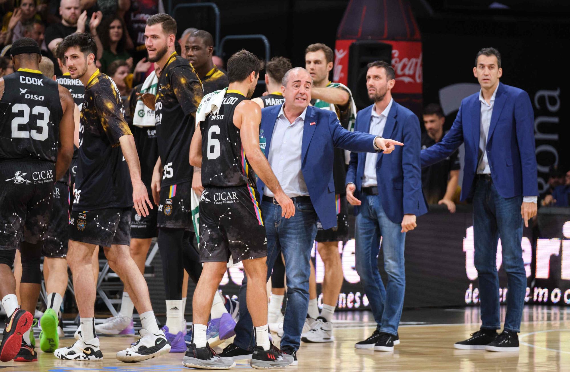 Derbi canario de baloncesto entre el Lenovo Tenerife y el Gran Canaria