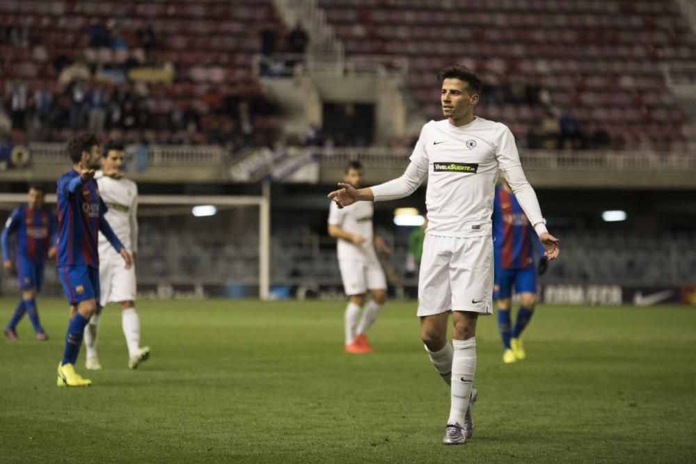 El Hércules se inmola ante el Barcelona B