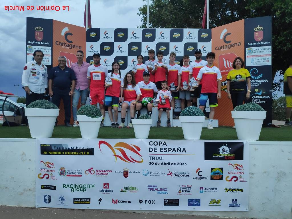 Copa de España de trialbici en el Circuito de Cartagena