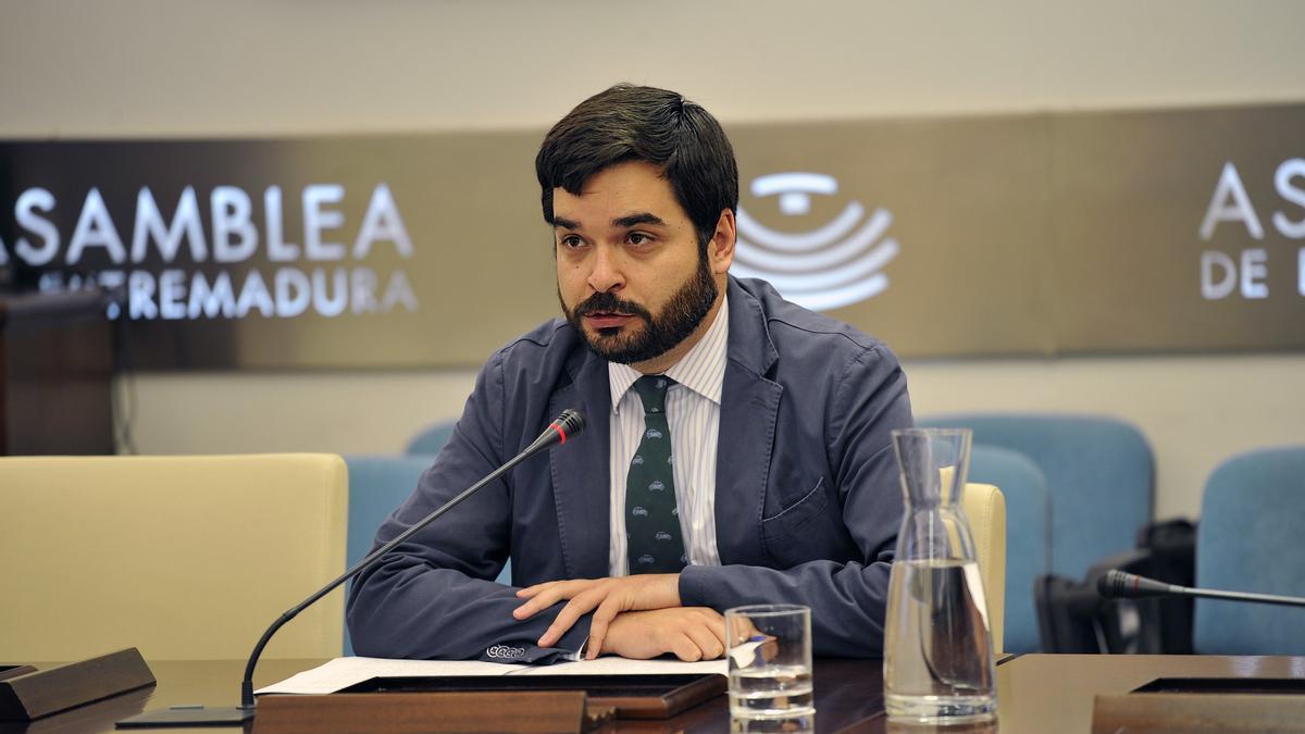 El director general de Servicios Sociales, Eliseo Fernández, este martes.