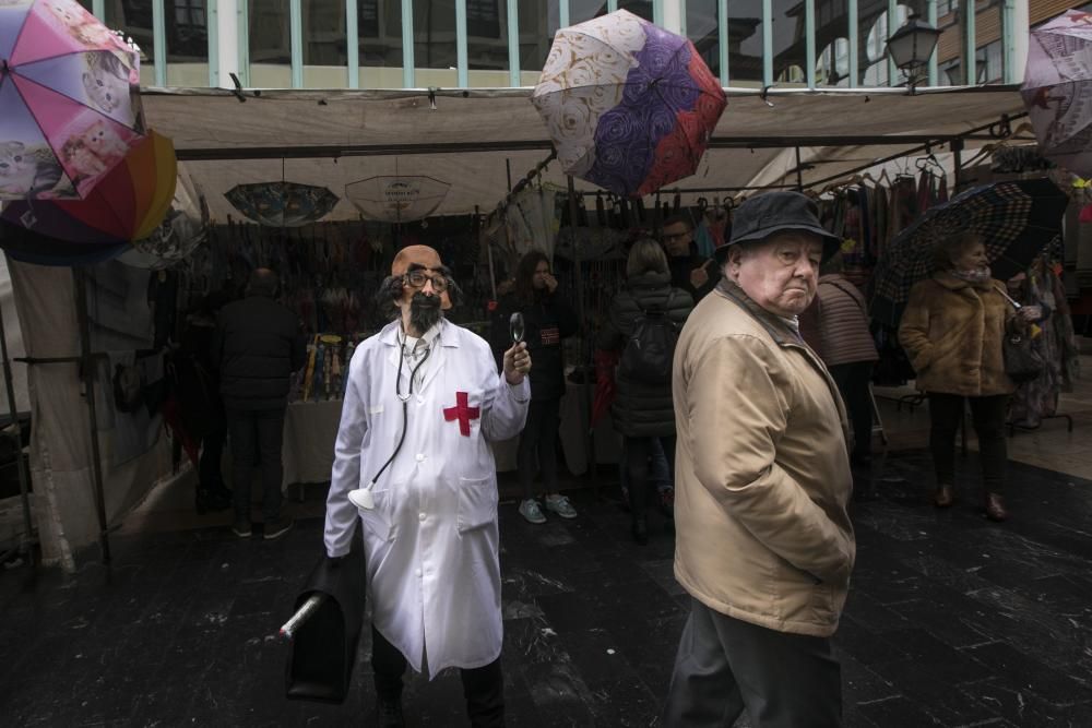 Carnaval por el centro de Oviedo