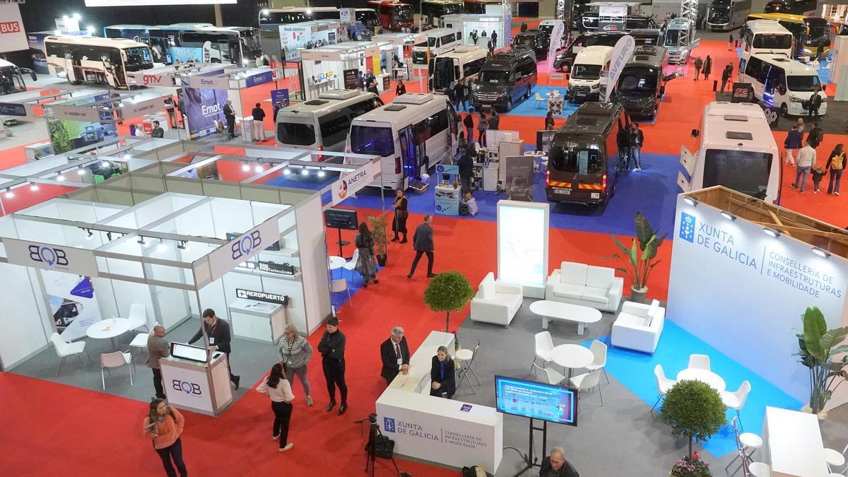 Ambiente de la edición de 2023 del ExpoBus Iberia.