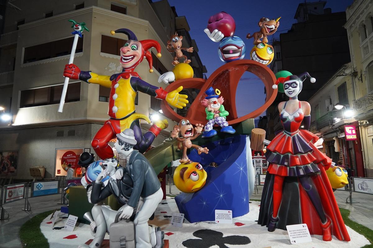 Falla grande de Nou Mercat.