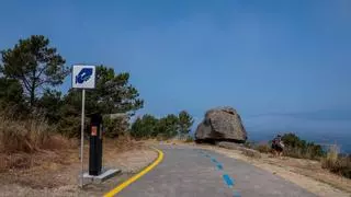 La zona azul de la playa Area da Secada estará paralizada durante el invierno