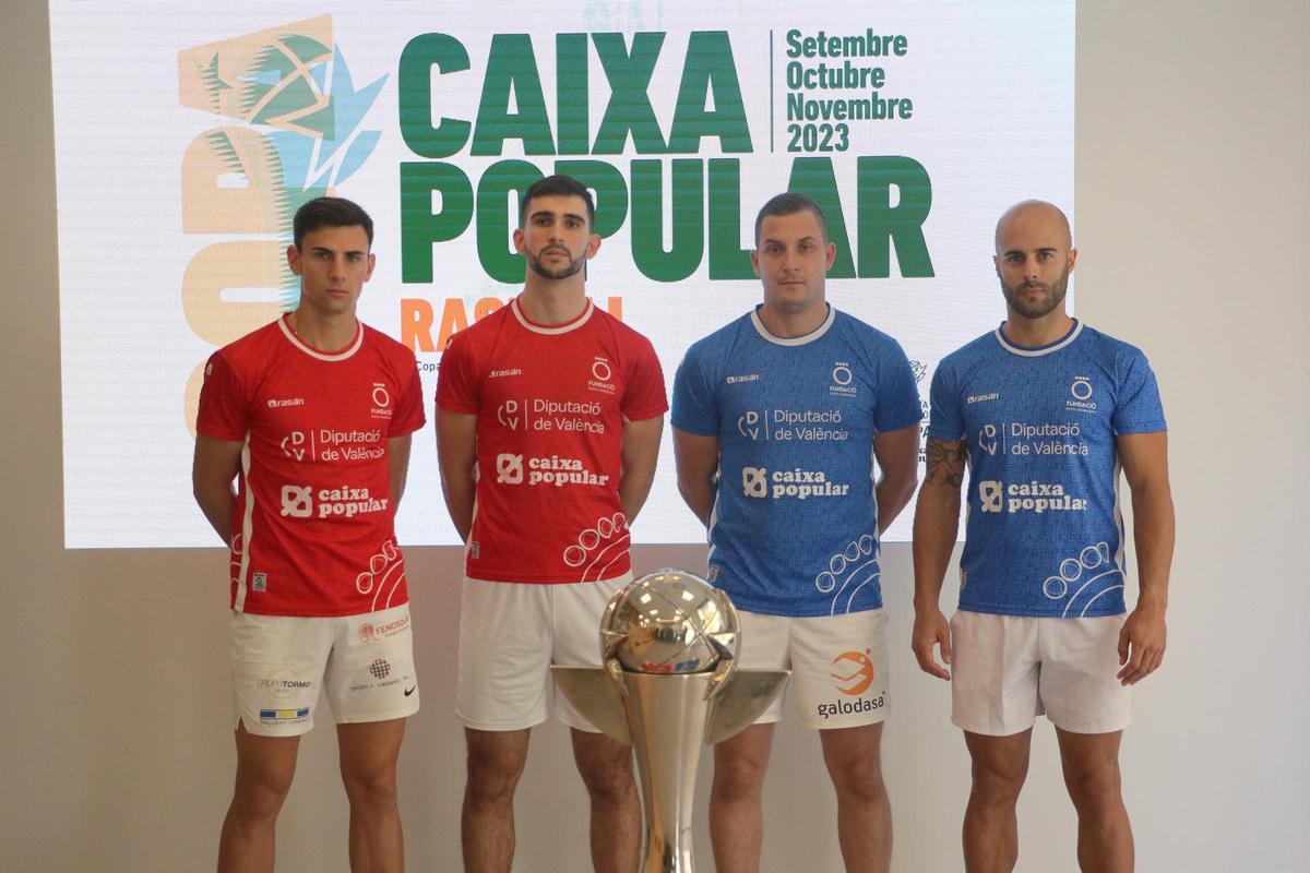 Finalistes de la IX Copa Caixa Popular de raspall.