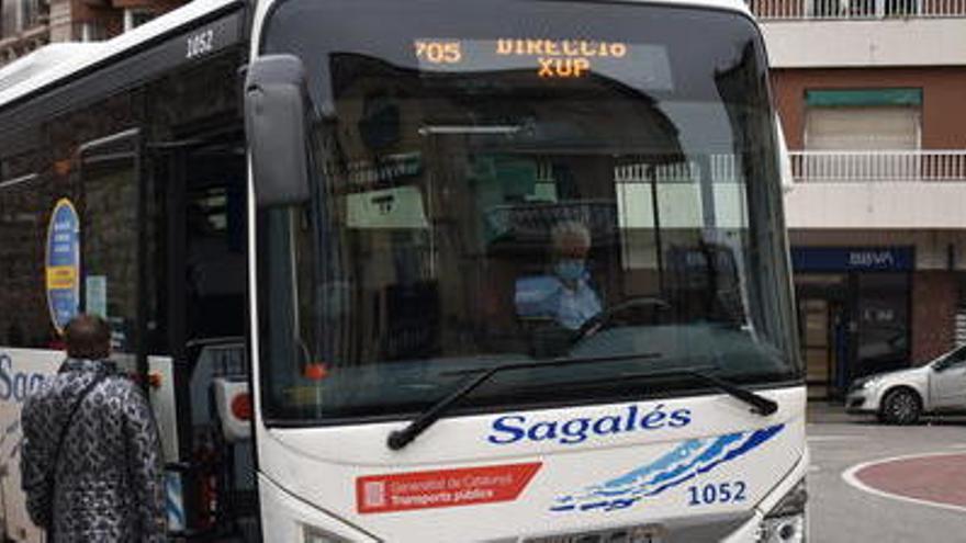 Una de les parades del bus del Xup és a la plaça Infants